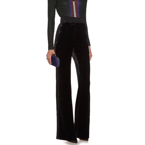 Sonia Rykiel Velvet Trousers - Picture 1 of 4